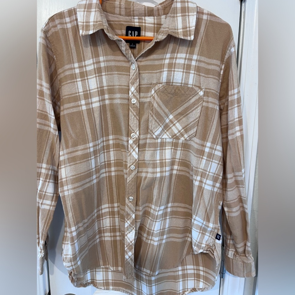 Ladies GAP Flannel Shirt